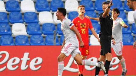 Fornals mantiene a España sub-21 en el Europeo con un gol en el minuto 89