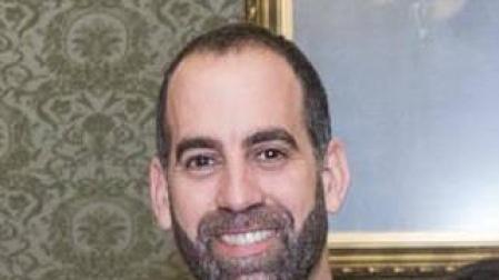 Abel Zardoya Santos, profesor de educación especial en el colegio Torre Monreal de Tudela.