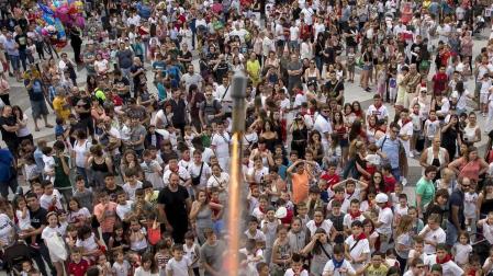 Decenas de niños y familias se dieron cita este miércoles, 19 de junio, para inaugurar las fiestas