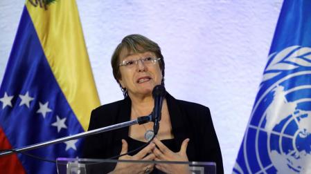 Bachelet pide liberar a los detenidos por ejercer derechos civiles en Venezuela