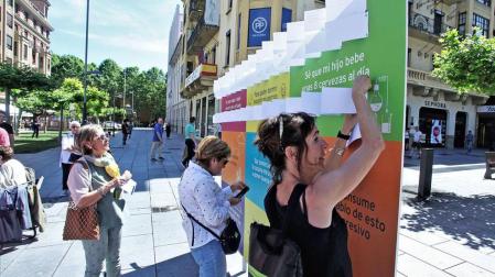 Proyecto Hombre sale a la calle en Navarra para mostrar su labor