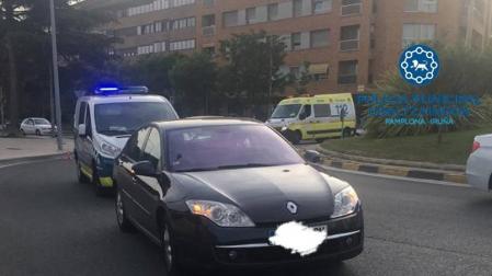 Imagen, facilitada por la Policía Municipal, de uno de los siniestros.