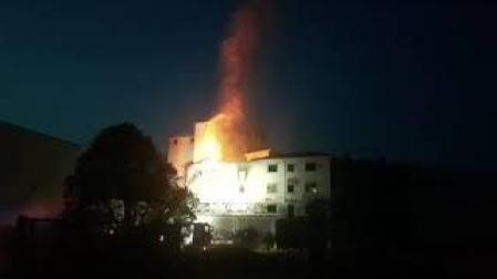 Incendio en la harinera de Olaz (II)