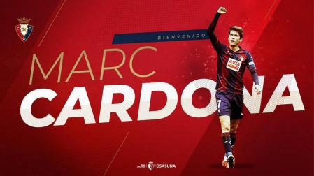 Marc Cardona se convierte en nuevo jugador del C.A. Osasuna