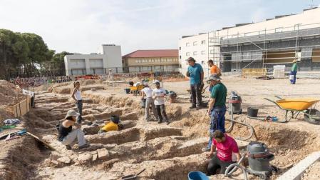 Tudela descubre la mayor necrópolis islámica de Navarra