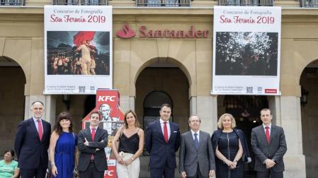 Diario de Navarra y Banco Santander buscan la mejor foto de San Fermín