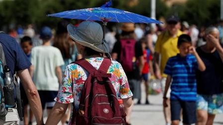 La temperatura máxima del día, por encima de 39ºC, la registra el norte de Navarra