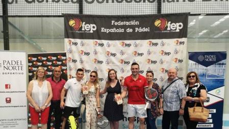 Julio Martínez y Pitu Loebarth, campeones de España de Veteranos +40