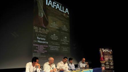 Guillermo Hermoso de Medoza debuta en la feria de Tafalla