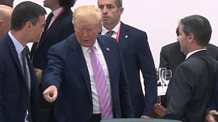 Pedro Sánchez no se sintió "ninguneado" por el polémico gesto de Trump