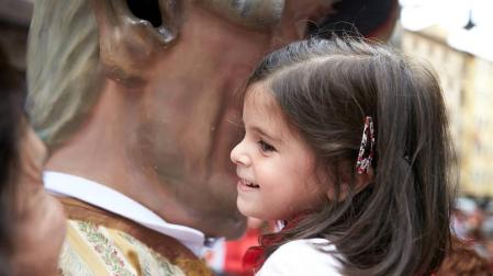 Fotos de los gigantes y cabezudos de Pamplona, 13 de julio de San Fermín 2018