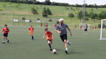 Javi Martínez, en la octava edición de su campus.