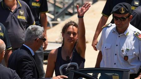 La Justicia italiana deja en libertad a la capitana de Sea Watch, Carola Rackete
