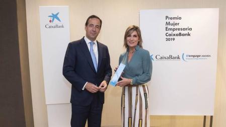 Laura Sandúa recibe el Premio Mujer Empresaria en Navarra 2019