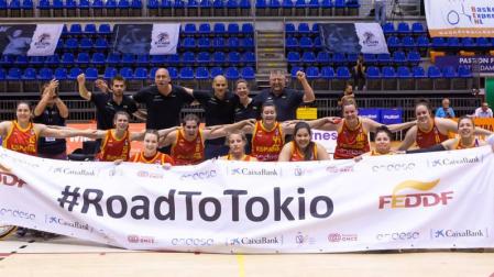 La selección femenina de baloncesto en silla de ruedas logra el billete para los Juegos