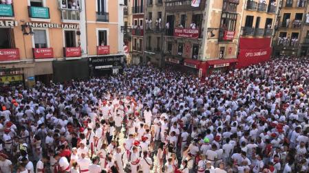 San Fermín 2019 arranca a las 12 con el chupinazo a ritmo de La Pamplonesa