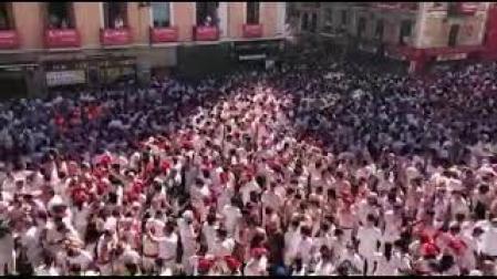 El Chupinazo de San Fermín, en directo