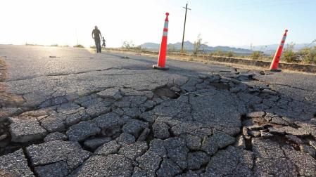 Un nuevo temblor de 7,1 sacude el sur de California