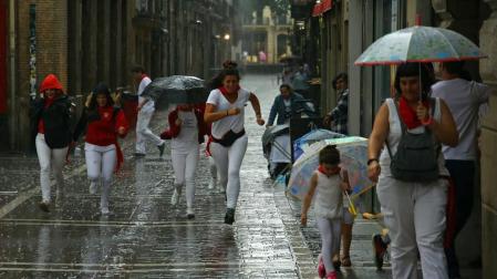 Pasados por agua en Pamplona
