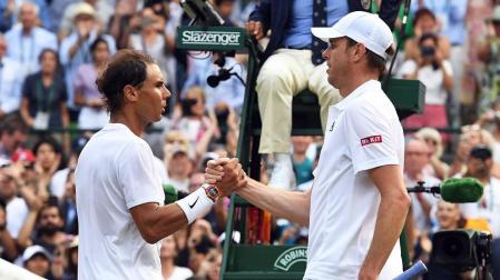 Nadal arrolla a Querrey y hace posible la presencia de dos españoles en semifinales