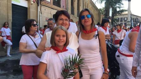 Fotos de la ofrenda floral infantil de los Sanfermines 2019
