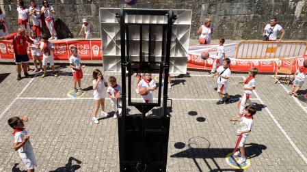 Espacios para el disfrute de los niños en San Fermín