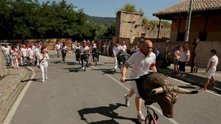 El encierro chiqui en Pamplona: una carrera para los más pequeños