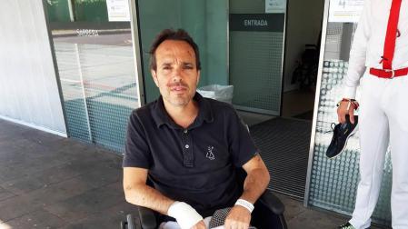 David Úbeda, herido en el mismo percance que el corneado en Telefónica