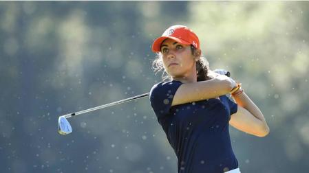 Elena Hualde, golfista: "Me siento una privilegia de haber tenido esta oportunidad”