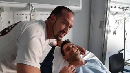 César Alfonso Riquelme: “Es brutal. Un chute de adrenalina. Volveré”