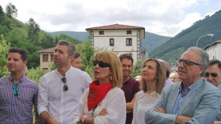 Homenaje en Leitza al concejal asesinado por ETA José Javier Múgica