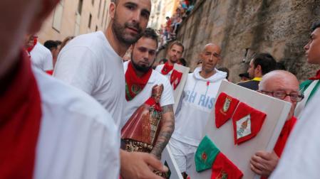 Nueve heridos por asta y carreras veloces en los encierros de San Fermín 2019
