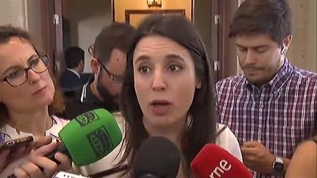 Irene Montero sobre Sánchez: “Esperamos que reabra esas negociaciones”