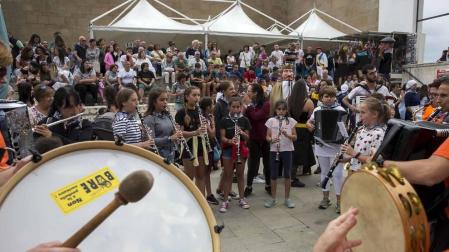Fotos del cohete de fiestas de Irurtzun 2019