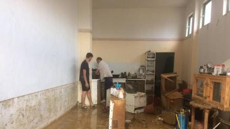 Fotos de las inundaciones en Olite y Tafalla