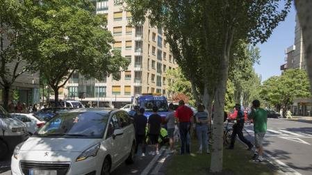 Grave un hombre de 72 años atropellado en un paso de cebra en Pamplona