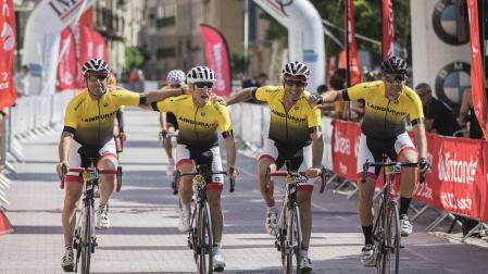 Todos fueron líderes por un día en La Induráin