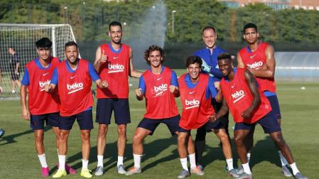 Valverde incluye a Griezmann, Neto, De Jong y Abe en la lista de la gira asiática