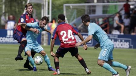 Los rojillos vencieron 3-0 contra Osasuna Promesas en el primer ensayo de la pretemporada disputado en Tajonar. Marcaron Roberto Torres y Rubén García, por partida doble.