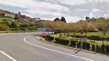 Herido grave un ciclista tras sufrir una caída en San Martín de Unx