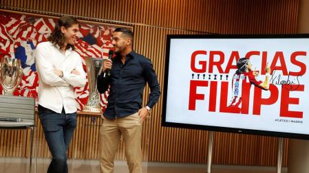Filipe Luis, en su adiós "Para mí, hoy es un día feliz porque lo he dado todo por este club"