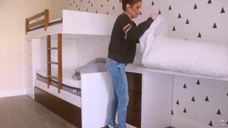 Verdeliss enseña en un vídeo un rincón de su nueva casa en Mutilva
