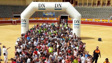Fotos de la Carrera del encierro en Tudela