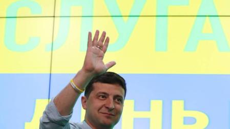 El presidente ucraniano, Volodymyr  Zelenski.