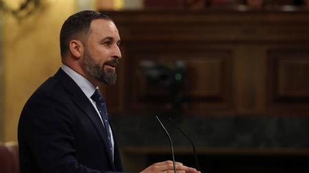 DIRECTO INVESTIDURA | Abascal, a Sánchez: "Nos amenaza con un gobierno apoyado por extremismos"