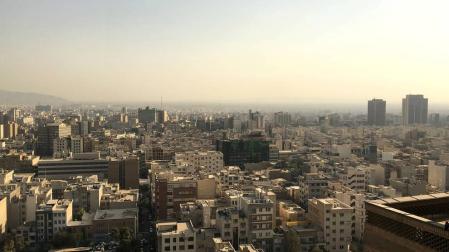 Vista de Teherán, capital de Irán.