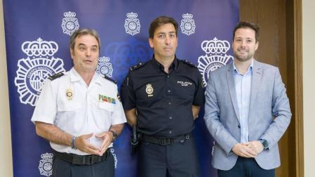 Eduardo Esteban, nuevo jefe de la Policía Nacional en Tudela