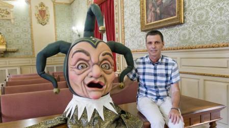 La Comparsa de Tudela estrenará un nuevo cabezudo