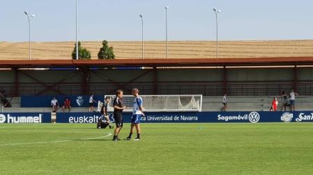El estreno de Brasanac con Osasuna en Tajonar