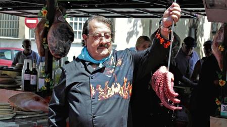500 kilos de pulpo para las fiestas del Lar Gallego
